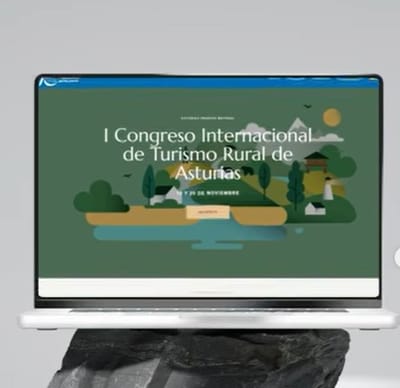 Diseño página web Congreso Turismo Rural - Creación de Sitios Web