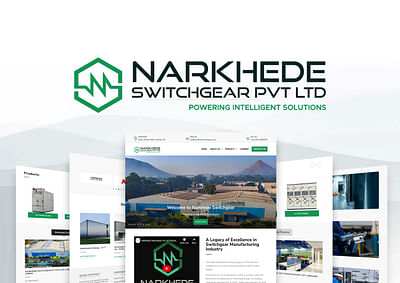 Website Design for Switchgear Manufacturing. - Website Creation