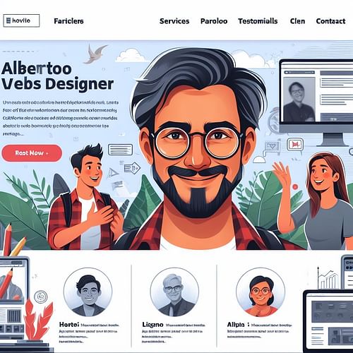 Alberto IT - Graphic & Web Designer cover