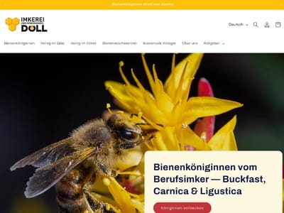 Imkerei Doll: Shopify-Migration, Redesign und Sichtbarkeit - E-commerce