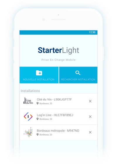 StarterLight by Dalkia – app mobile pour simplifier les interventions - Mobile App