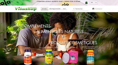 E-COMMERCE DE COMPLÉMENTS ALIMENTAIRES VITASHOP - E-commerce