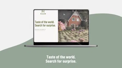 Website en webshop voor Raamfood - Création de site internet