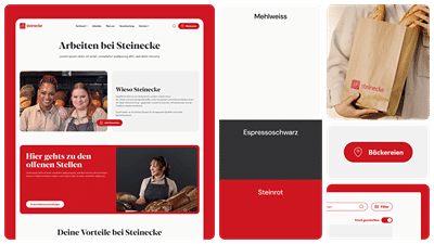 Steinecke - Backtradition trifft digitalen Neustart - Ontwerp