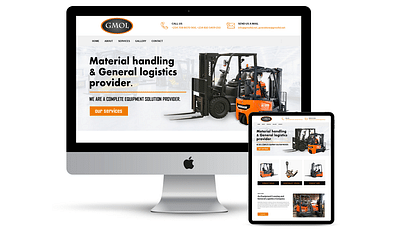 Website design for an equipment leasing company - Website Creation