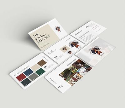 Branding et print d'une garderie pour chiens - Stratégie digitale