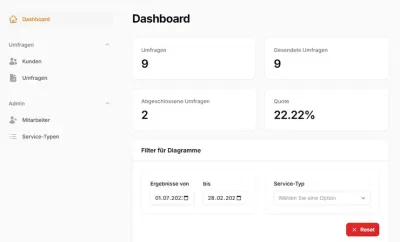 Survey-Plattform - Webanwendung