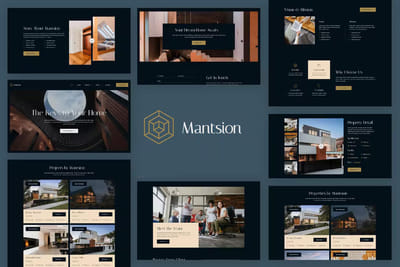 Website Design for Mantsion - Website Creation
