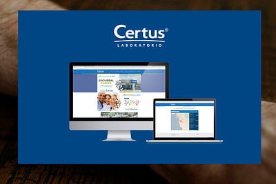Certus Laboratorio - Website Creatie