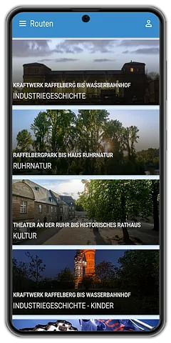 Mülheimer Ruhrperlen Tourguide App - Applicazione Mobile