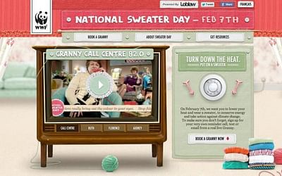 National Sweater Day - Advertising