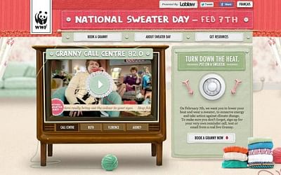 National Sweater Day - Publicidad