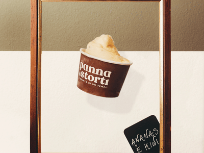 Gelateria Panna & Storti - Branding - Branding & Positionering
