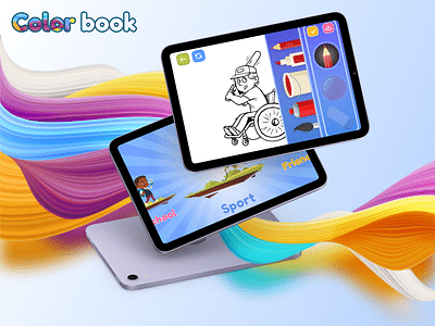 Coloring Book App Development - Game Entwicklung