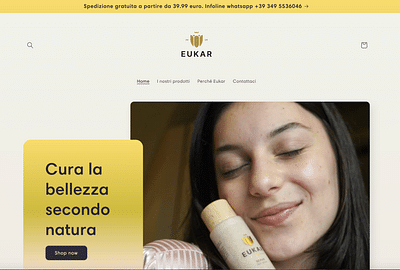 Realizzazione Eukarcosmetics.com - Email Marketing