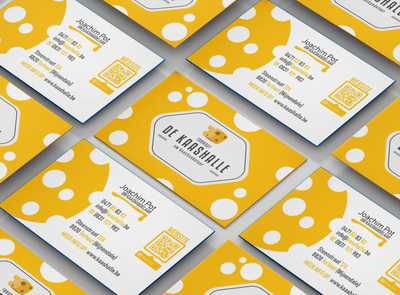 Visitekaartjes voor kaashandelaar - Ontwerp