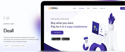 Deall | Finance  Mobile App - App móvil