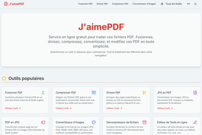 J'aime PDF - Création de site internet