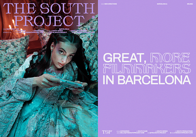 Branding Productora · The South Project - Graphic Design