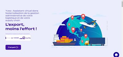 Développement d'une application d'export - Web Applicatie