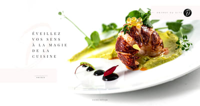 Création site internet traiteur : DASSONVILLE Traiteur - Website Creatie