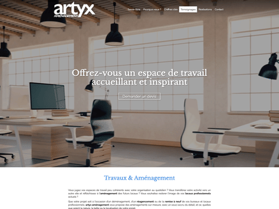 Artyx - Création de site internet