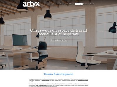 Artyx - Création de site internet