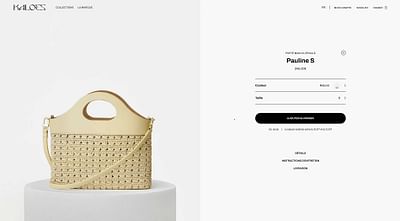 Création site E-Commerce Luxe Shopify Sur Mesure - E-commerce