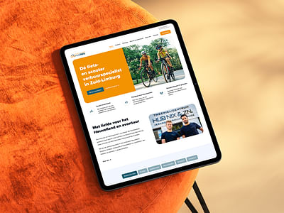 Tweewiel-Centrum Hub Nix Corporate website - Webseitengestaltung