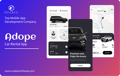 Car Rental App Development - Mobile App
