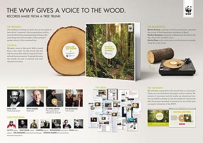 Voice of the wood, 1 - Advertising
