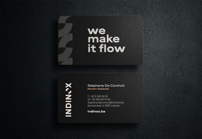 Vloeiend in een nieuwe branding voor Indinox. - Image de marque & branding