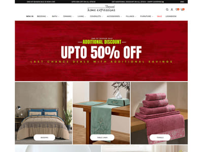 Bareeze Home - E-commerce