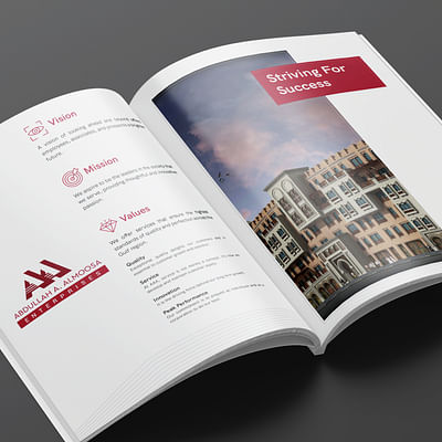 Company Profile, and Brochure Design for AAA group - Design & graphisme