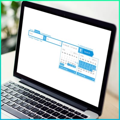 Travelport Search Airline Tickets User Interface - Web Application