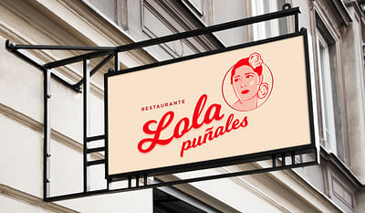 Logo para el Restaurant Lola Puñales (Propuestas)