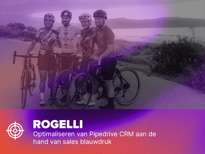 Optimaliseren van Pipedrive CRM aan de hand van een sales blauwdruk - Marketing