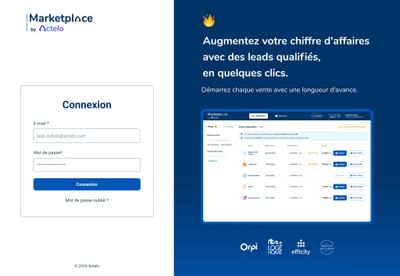 Actelo Marketplace – Accompagnement produit pour la refonte du MVP - Ergonomie (UX/UI)