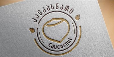 Logo For the Georgian Nut Company Caucasnut - Graphic Design