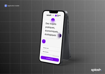 Sanofi - Application mobile - Graphic Design