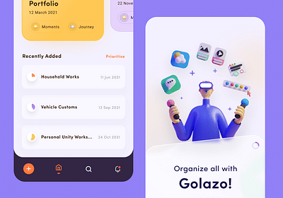 UI/UX Design for Golazo - Applicazione web