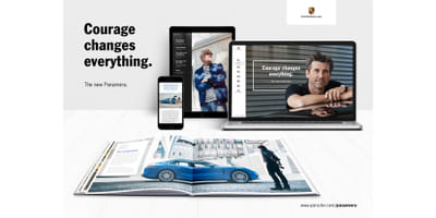Porsche - Kampagne „Mut verändert alles. Der ne... - Ergonomie (UX/UI)