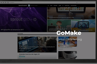 Content Marketing GoMake - Redes Sociales