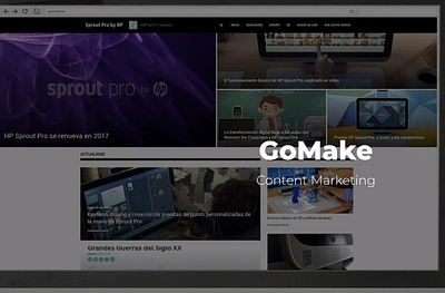 Content Marketing GoMake - Redes Sociales