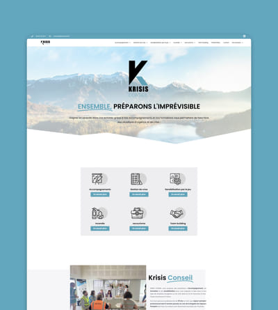 Web & Graphisme | Krisis Conseil - Diseño Gráfico
