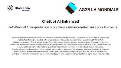 ChatBot IA - AG2R La Mondiale - Mobile App