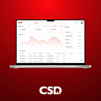 CSD/SCS: Digitalisation du planning et des relevés de prestations - Application web