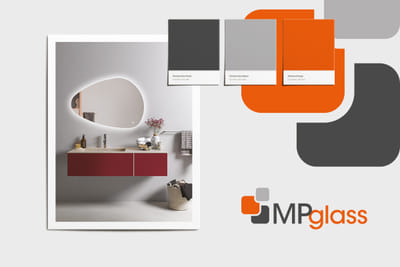 Identité visuelle MP Glass - Image de marque & branding