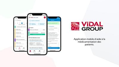 Application mobile VIDAL Ma Santé - Ergonomie (UX/UI)