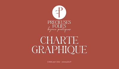 Précieuses Folies - Rebranding & Charte Graphique - Ontwerp